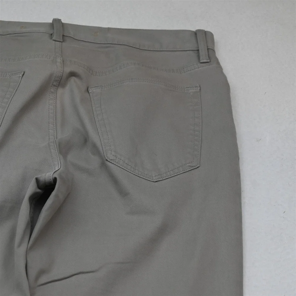 Banana Republic 33x32 Gray Soft Twill Traveler Slim Mens Jeans